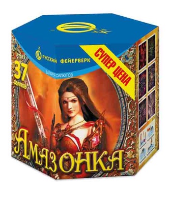 Амазонка Батарея салютов купить в Южно-Сахалинске | yuzhno-sahalinsk.salutsklad.ru