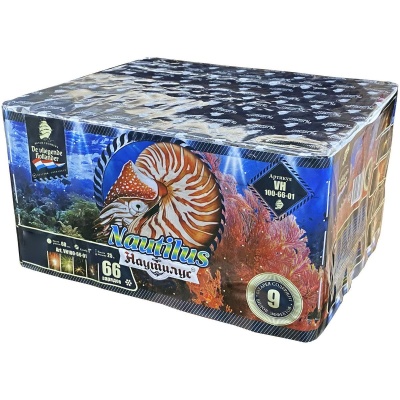 Наутилус Фейерверк купить в Южно-Сахалинске | yuzhno-sahalinsk.salutsklad.ru