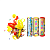 Набор ( 3конф.+3серп.) Набор хлопушек купить в Южно-Сахалинске | yuzhno-sahalinsk.salutsklad.ru