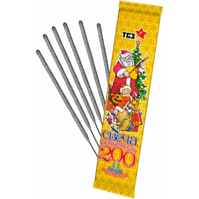 200 мм. Бенгальские огни купить в Южно-Сахалинске | yuzhno-sahalinsk.salutsklad.ru